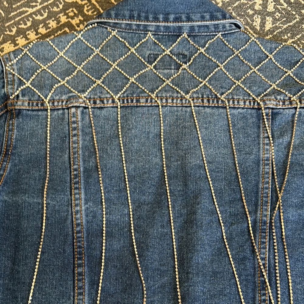Bling  Denim Jacket - Picture 3 of 3